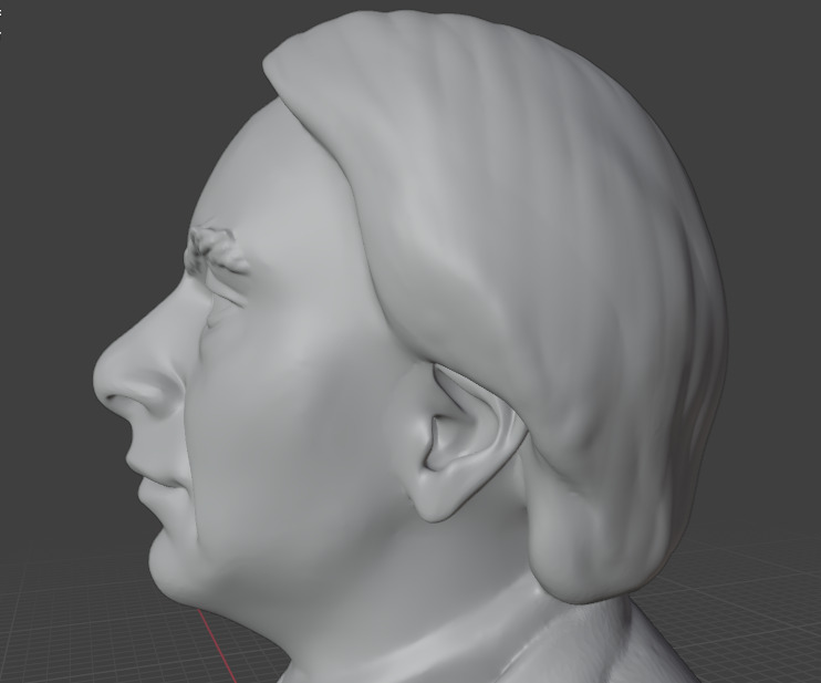 Carl Sagan 3D print model_12