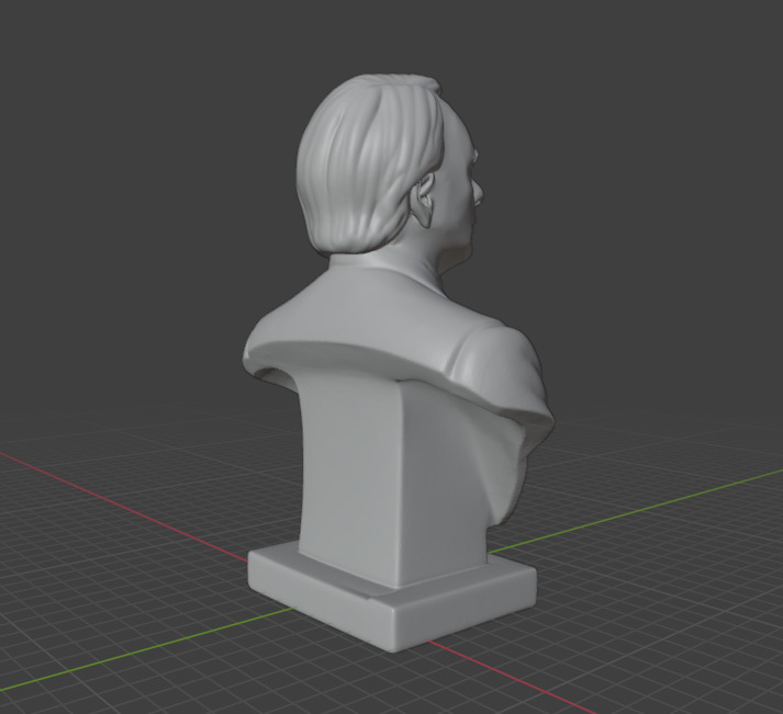 Carl Sagan 3D print model_24