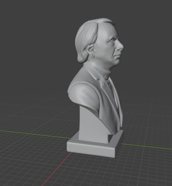 Carl Sagan 3D print model_21