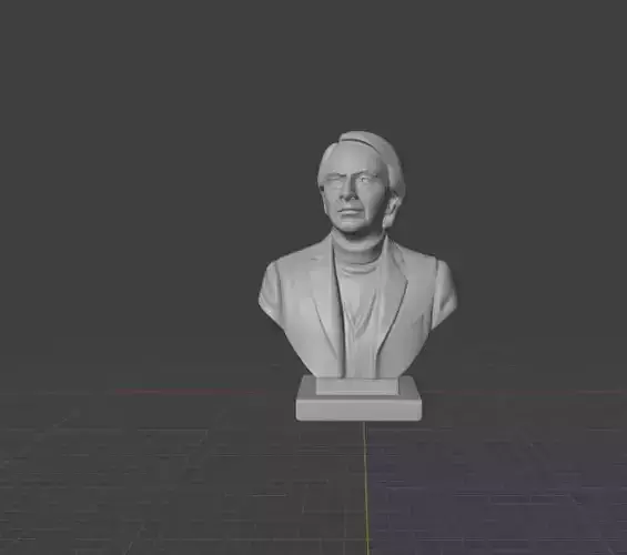 Carl Sagan 3D print model