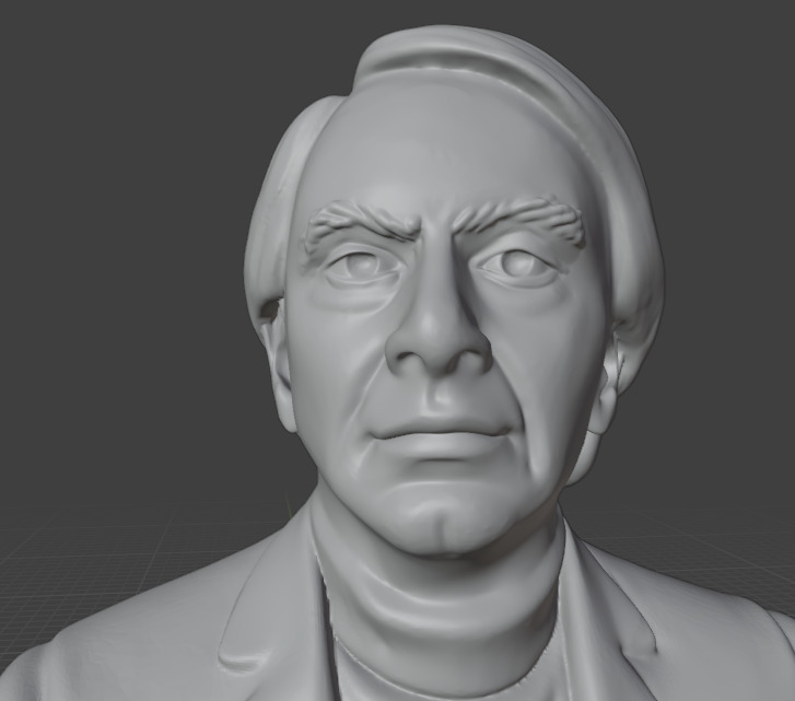 Carl Sagan 3D print model_2