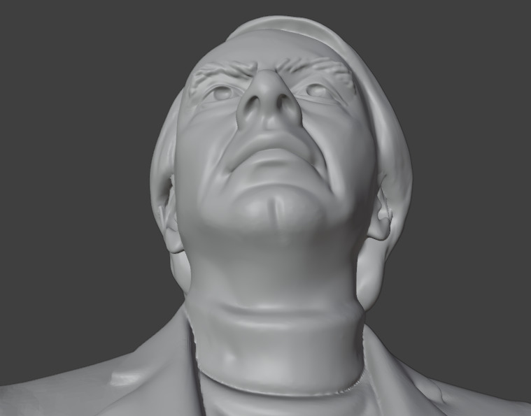 Carl Sagan 3D print model_11