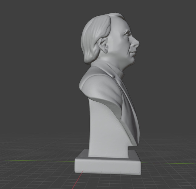 Carl Sagan 3D print model_23