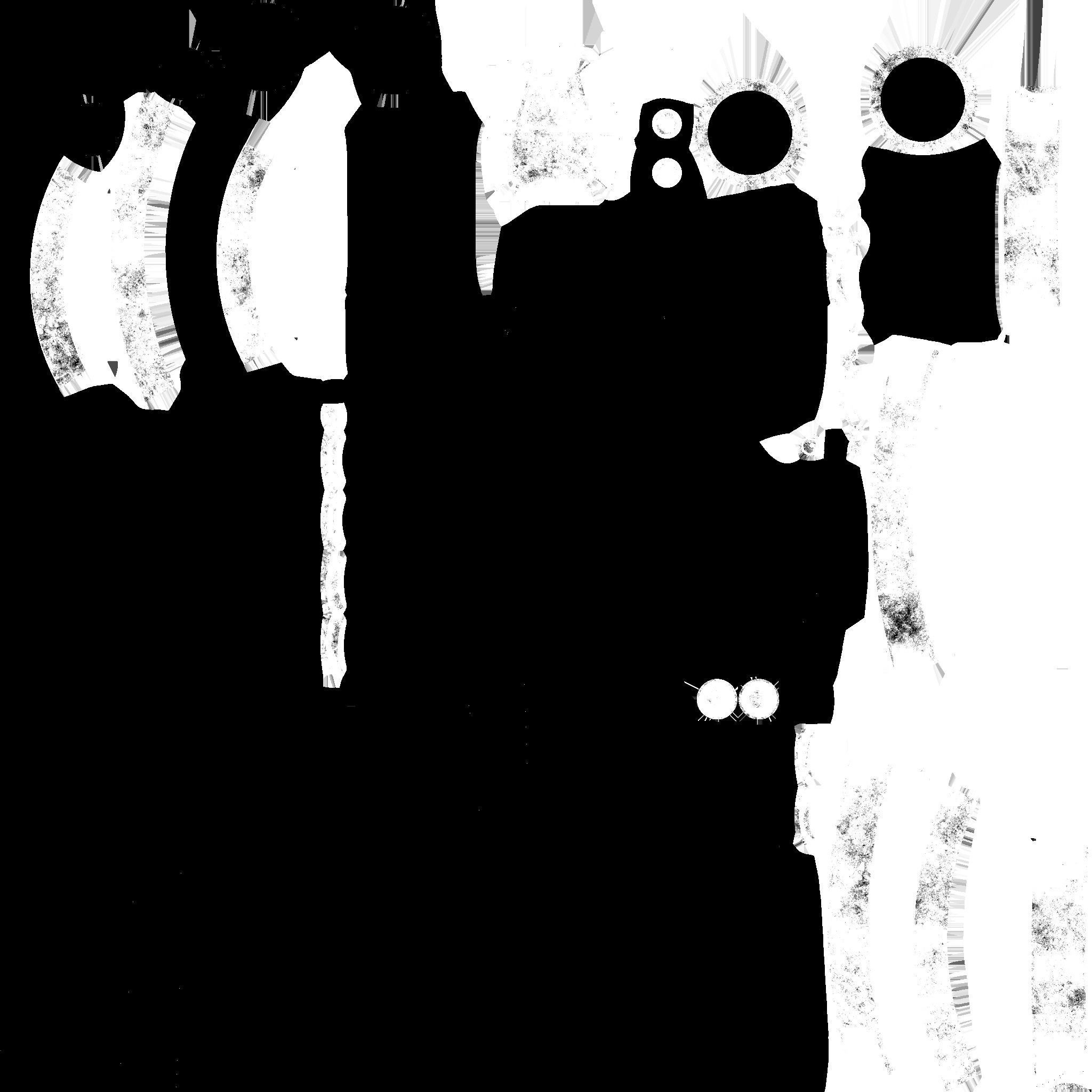 Jetpack A01 White Copper - SciFi Character Design Low-poly 3D model_21