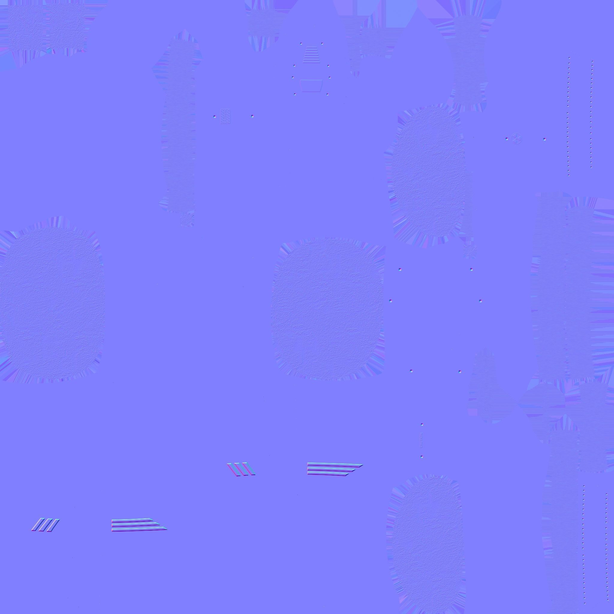 Jetpack A01 White Copper - SciFi Character Design Low-poly 3D model_22