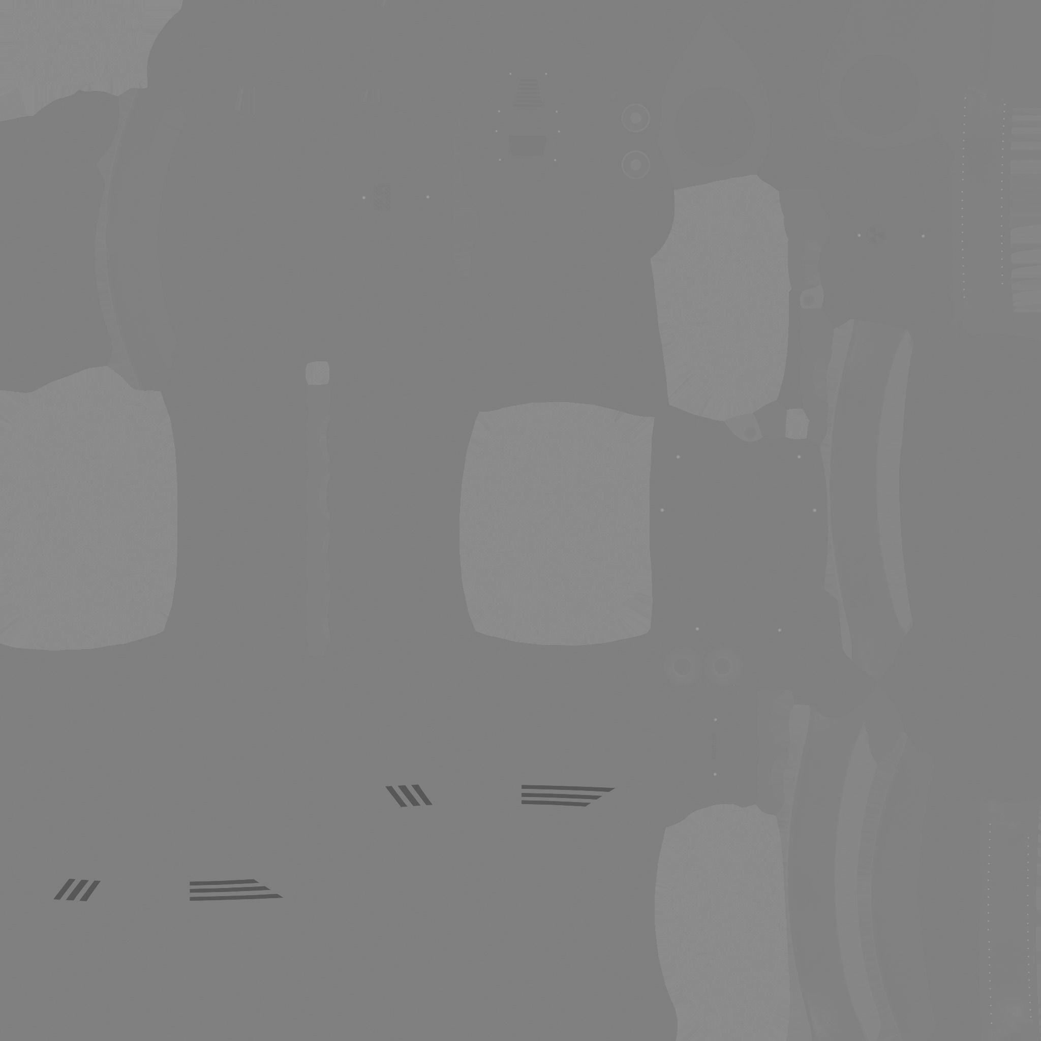 Jetpack A02 Golden Black - SciFi Character Design Low-poly 3D model_20