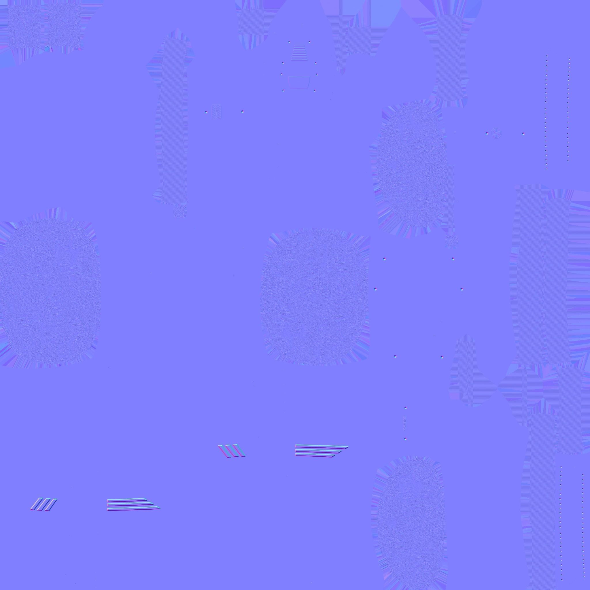 Jetpack A03 Yellow Black - SciFi Character Design Low-poly 3D model_21