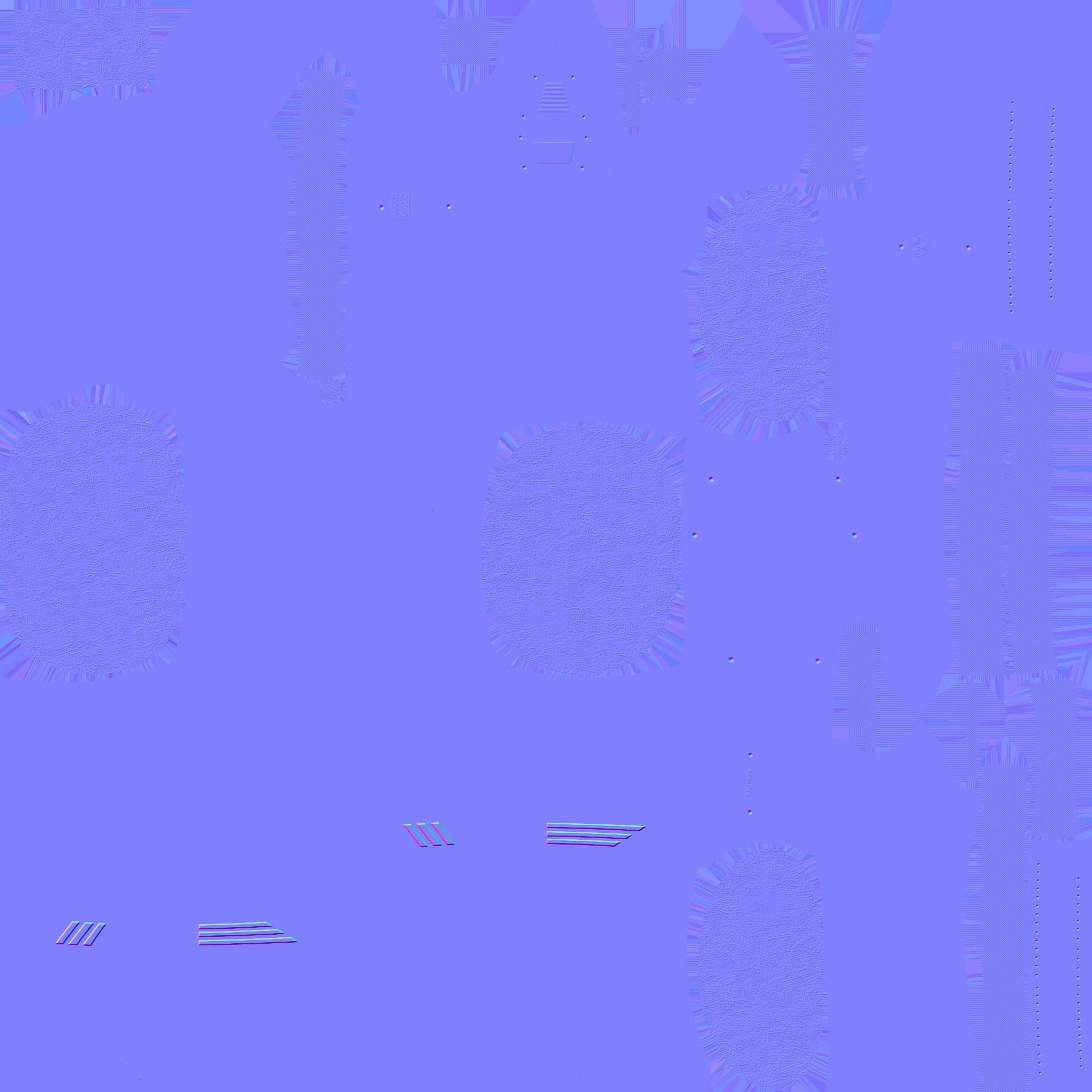 Jetpack A05 White Aluminum - SciFi Character Design Low-poly 3D model_22