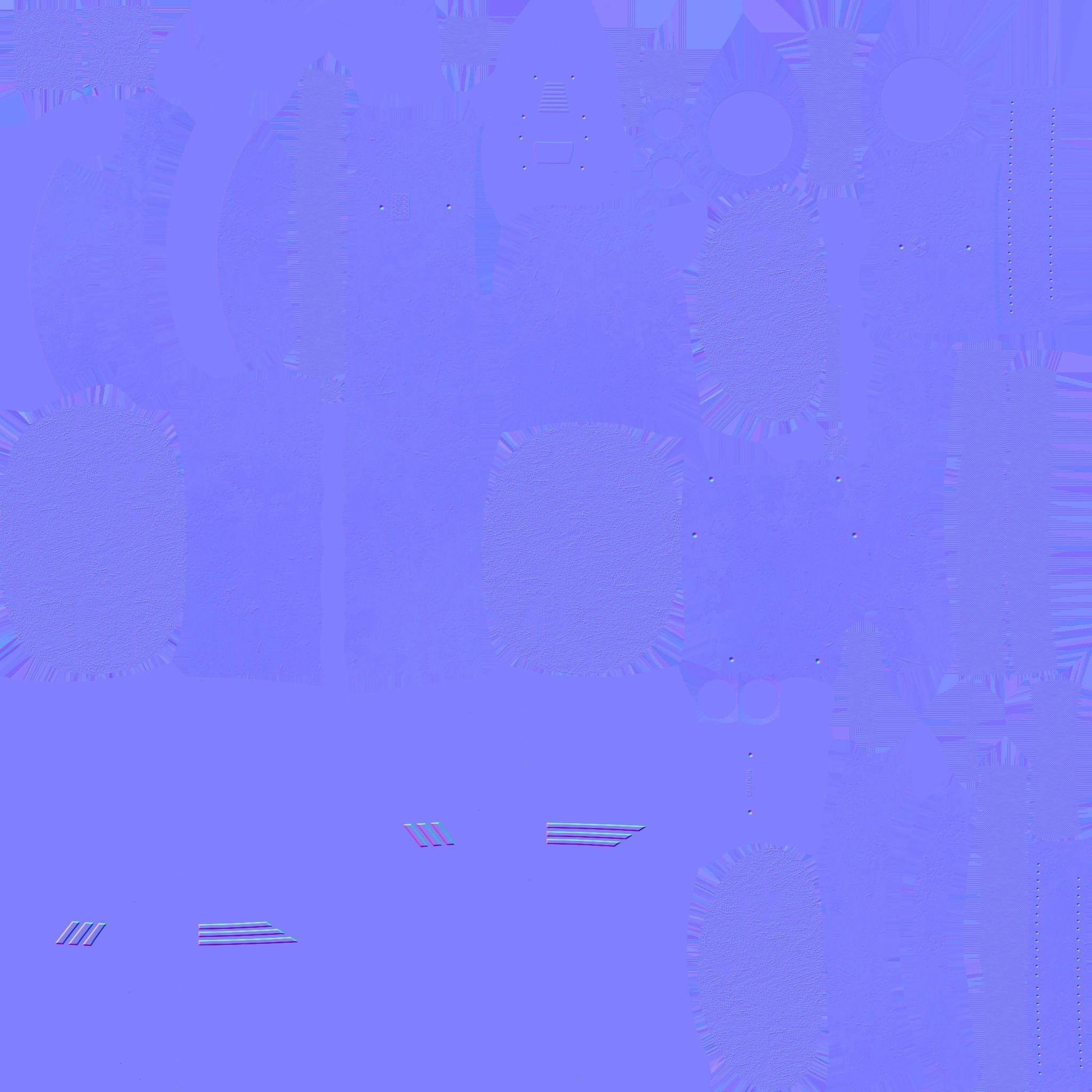 Jetpack A04 Red Black - SciFi Character Design Low-poly 3D model_21