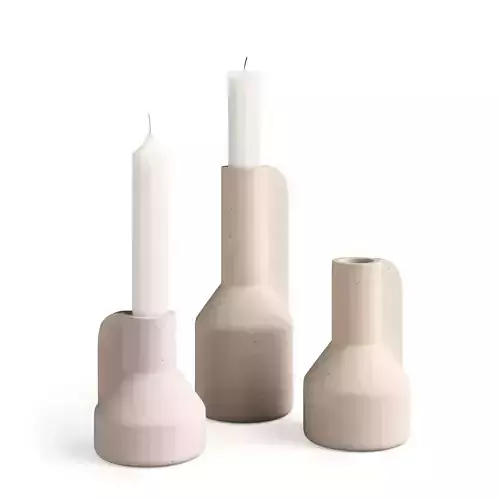 Falda Candleholder 3D model