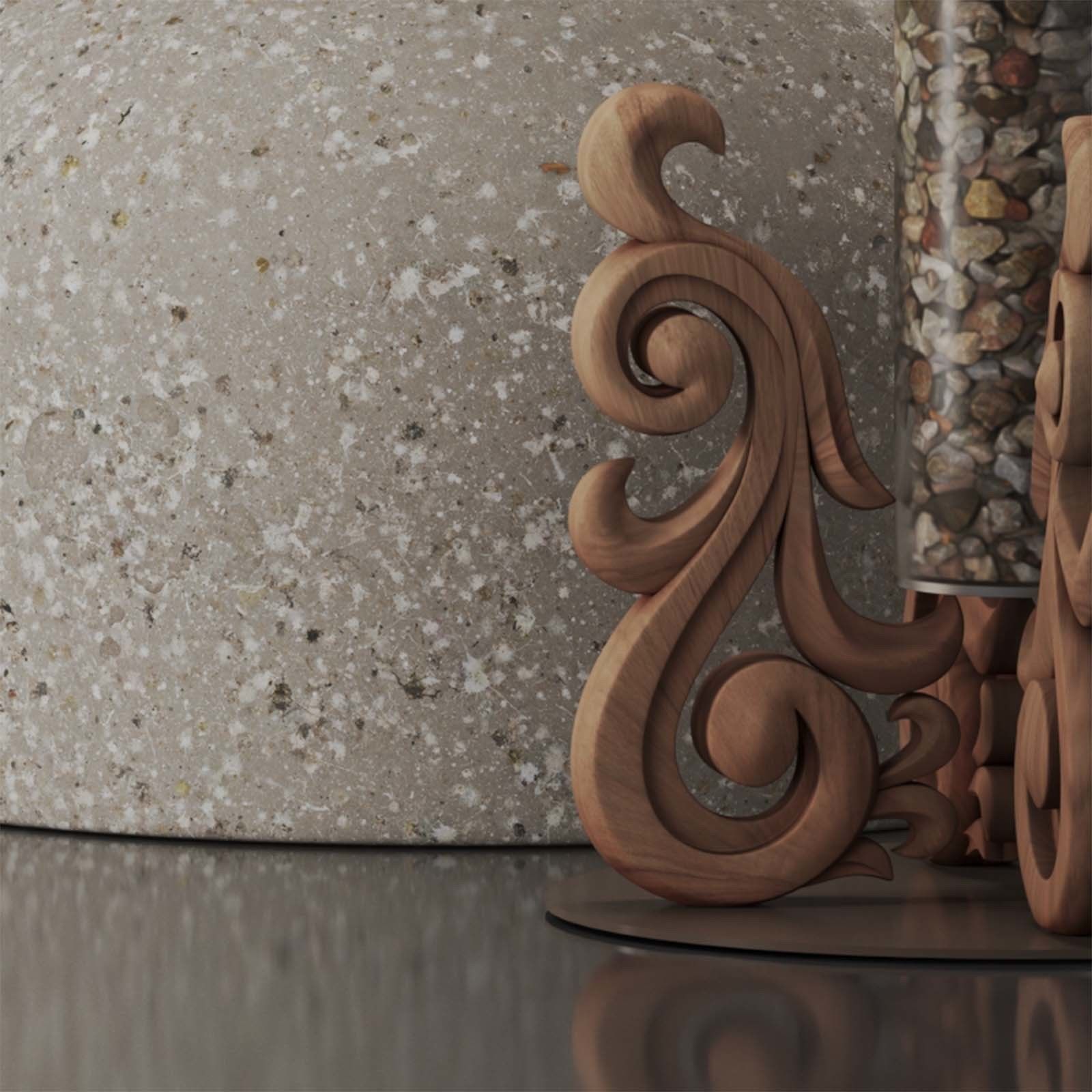 Decorative set 02 3D model_2