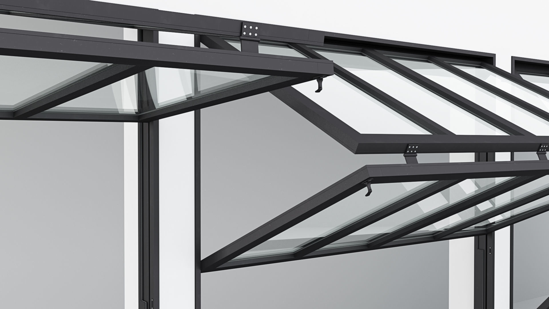Collection Aluminium window x4 _20