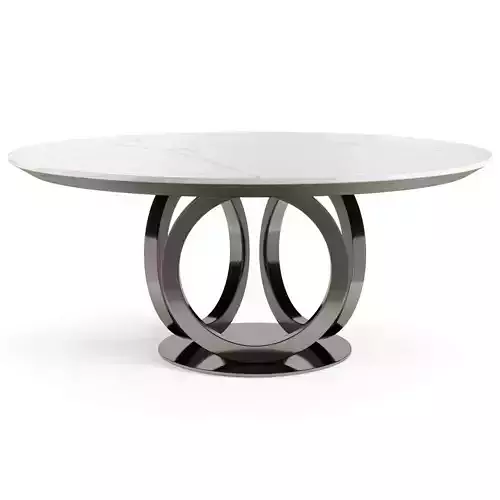 FENDI CASA GALILEO MARBLE DINING TABLE