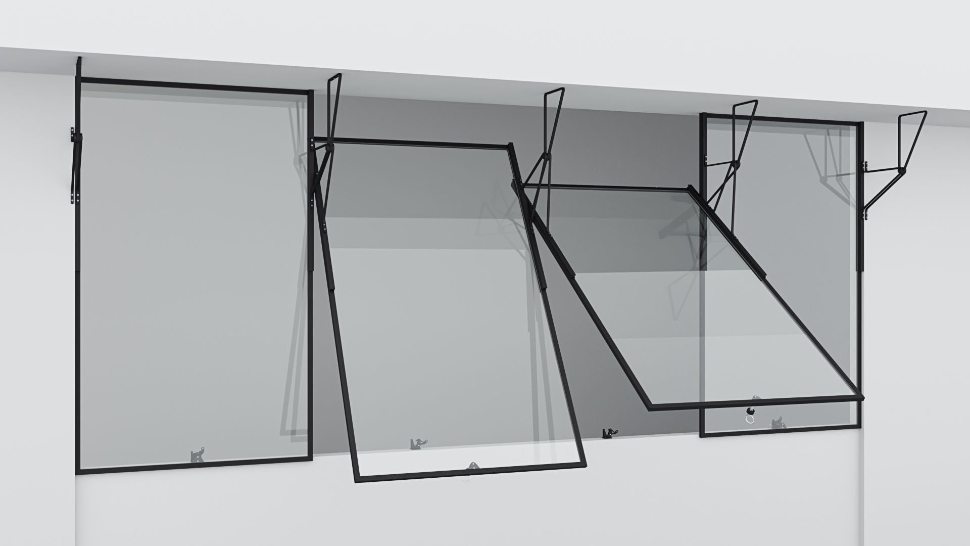 Collection Aluminium window x4 2 _5