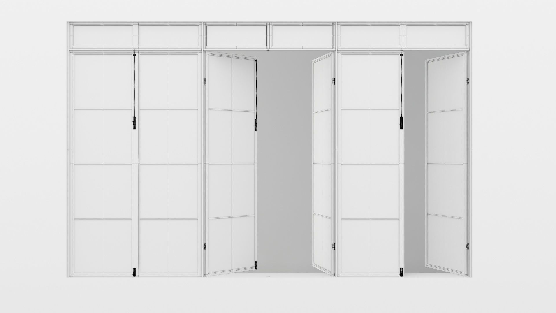 Collection Aluminium window x4 2 _24