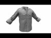 Military Shirt High Poly 3D model_1