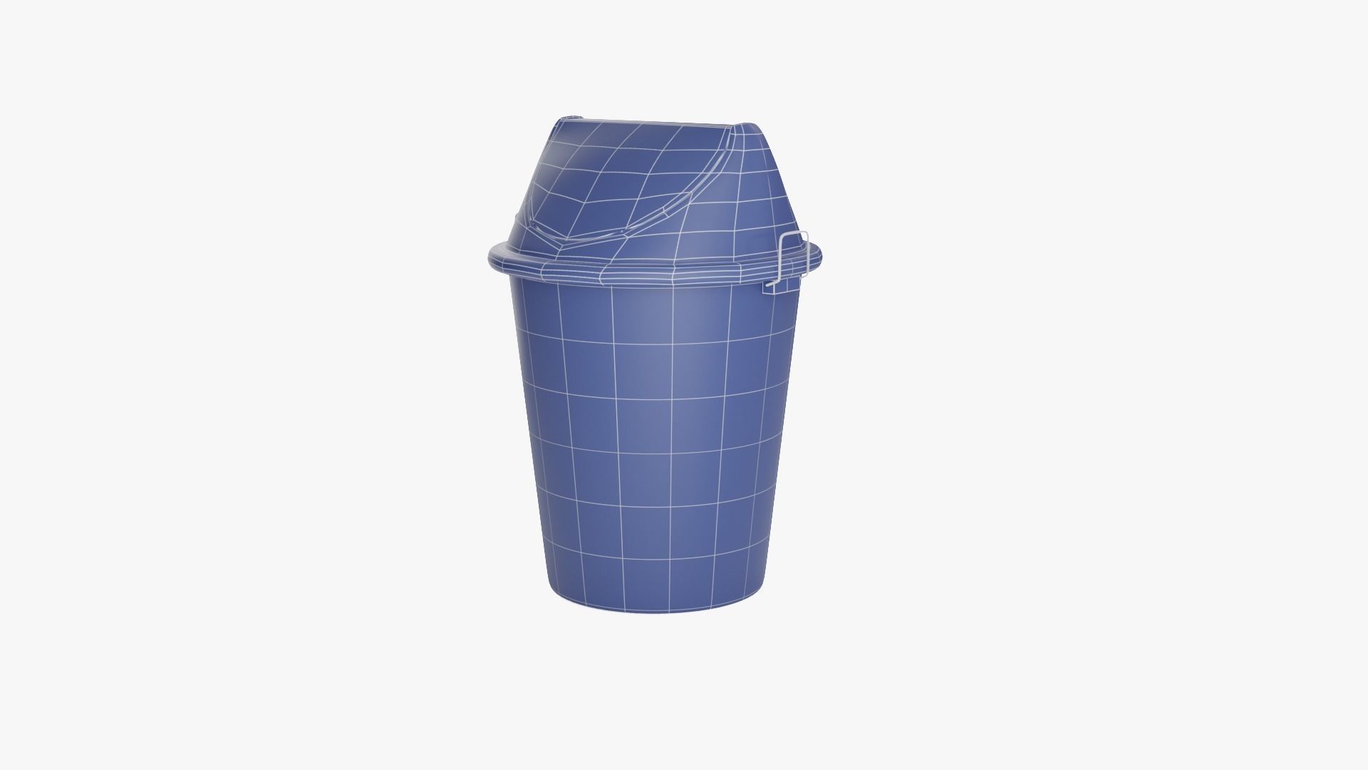 Dustbin 2 trash can 3D model_20