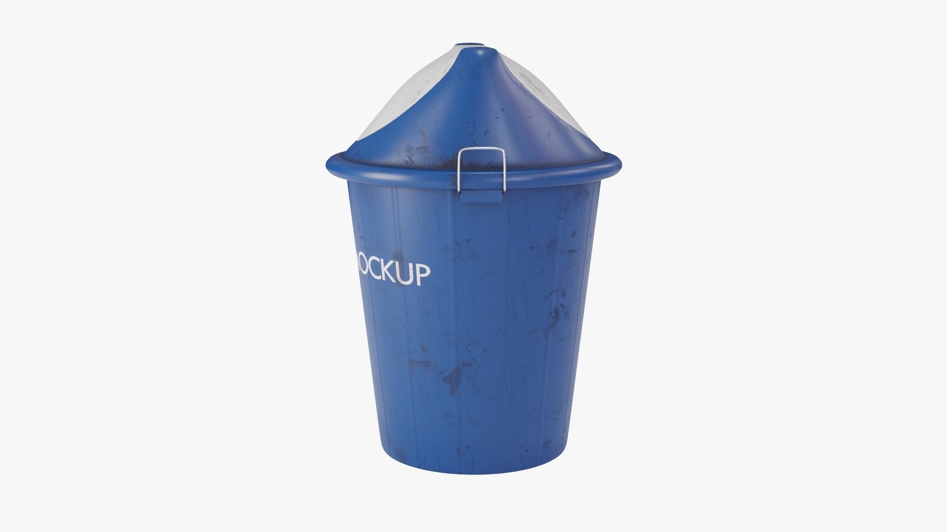 Dustbin 2 trash can 3D model_11