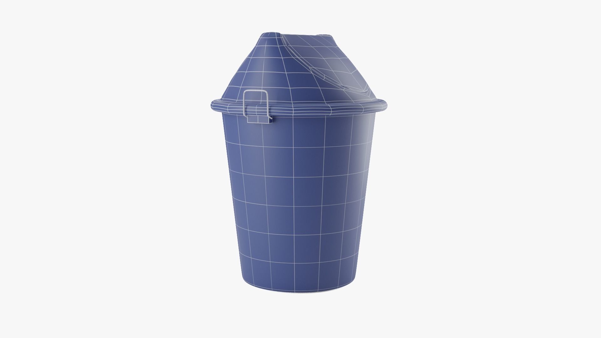 Dustbin 2 trash can 3D model_25