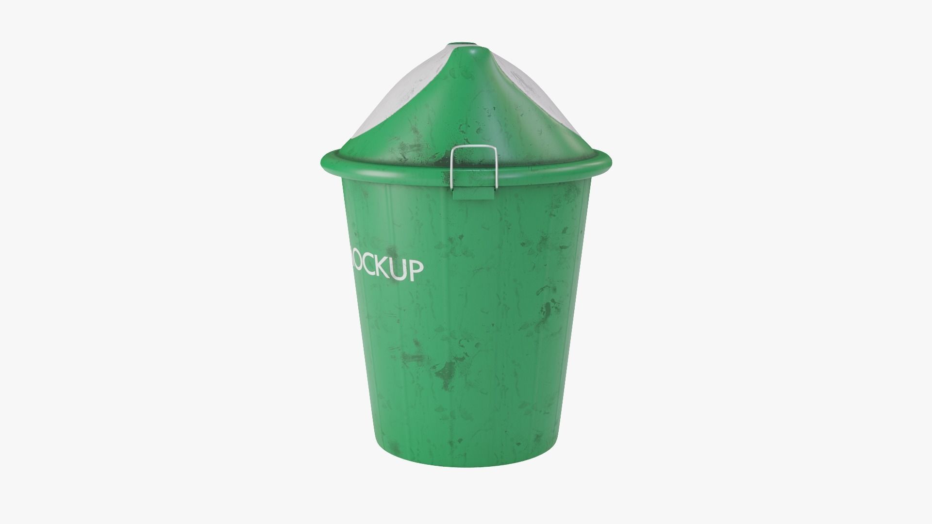 Dustbin 2 trash can 3D model_5