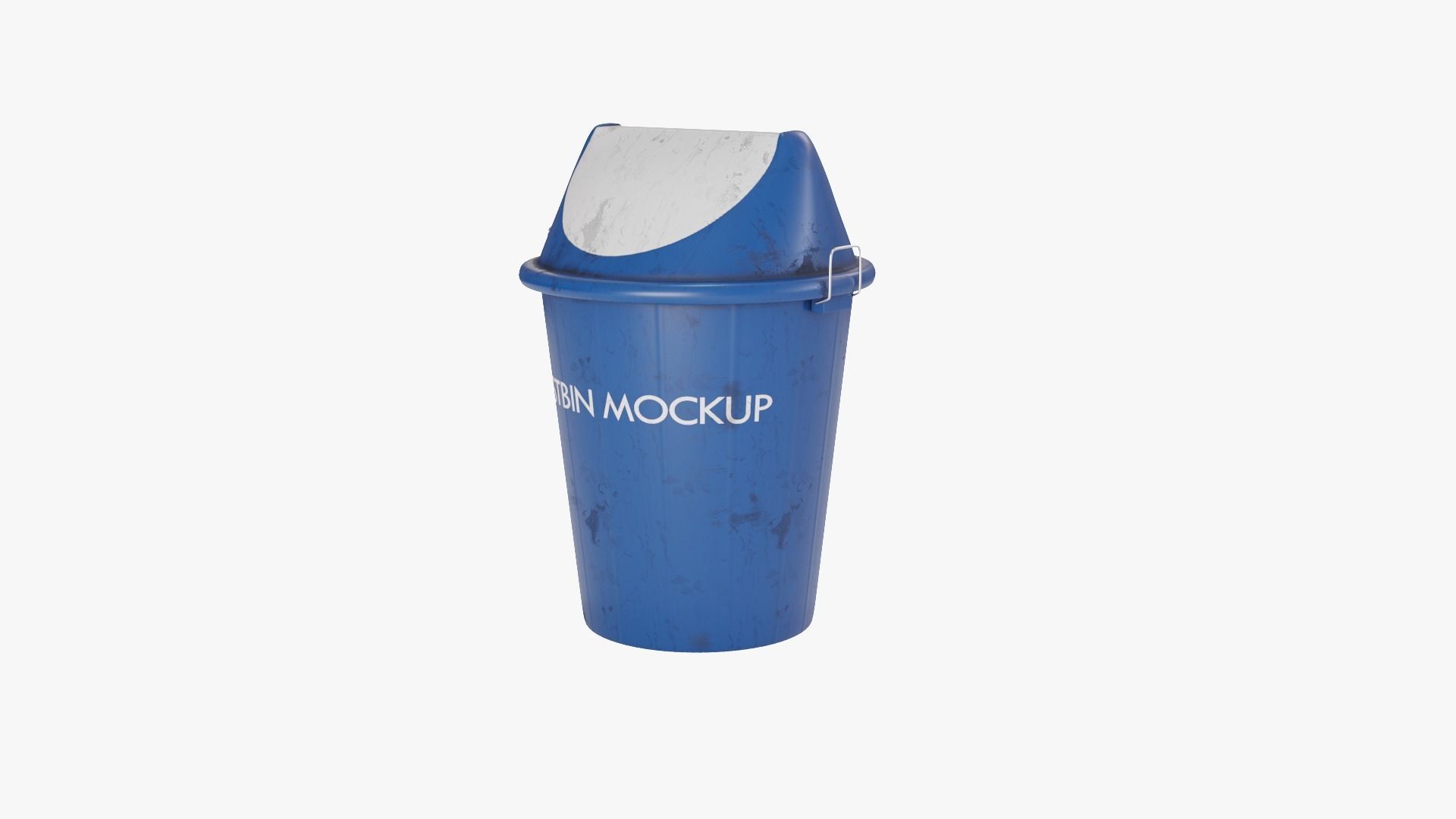 Dustbin 2 trash can 3D model_6
