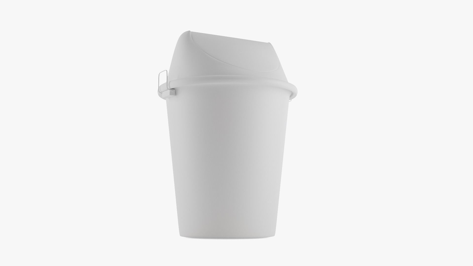 Dustbin 2 trash can 3D model_16