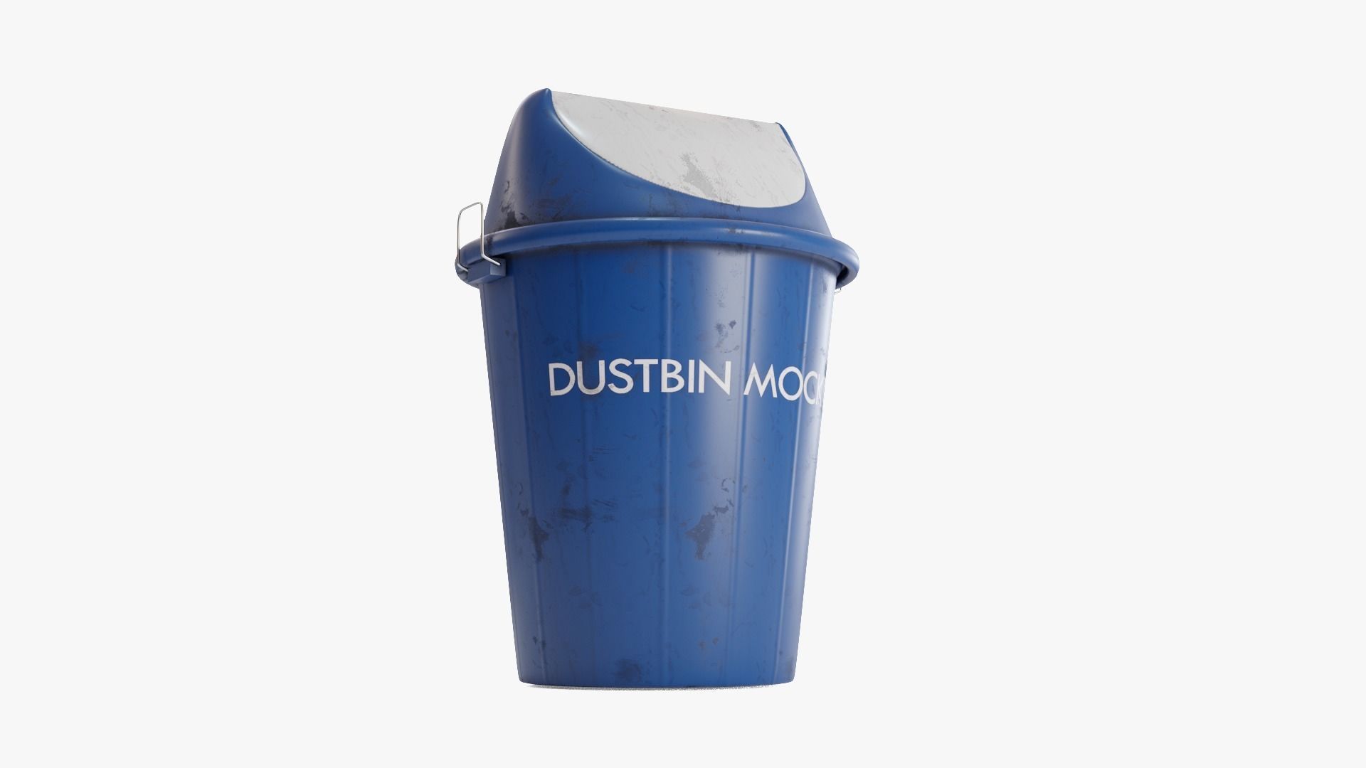 Dustbin 2 trash can 3D model_8