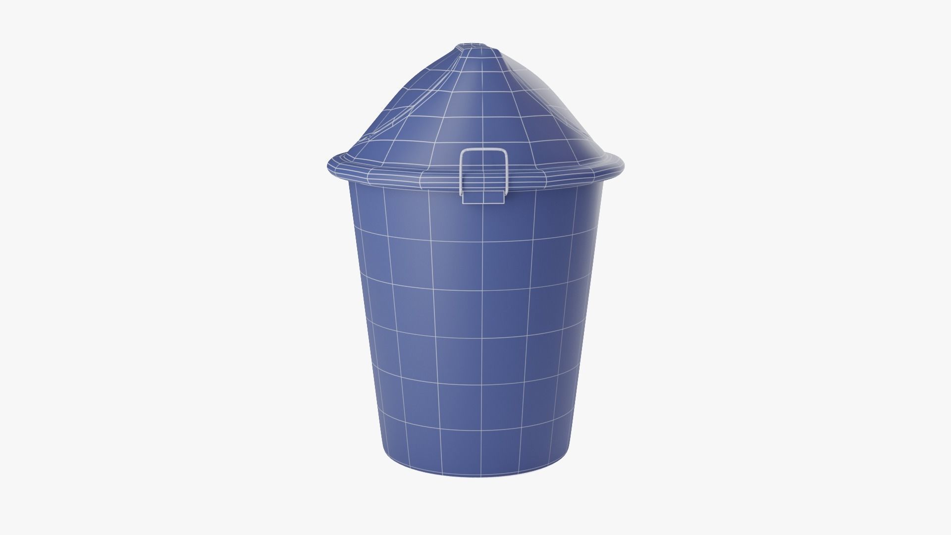 Dustbin 2 trash can 3D model_23