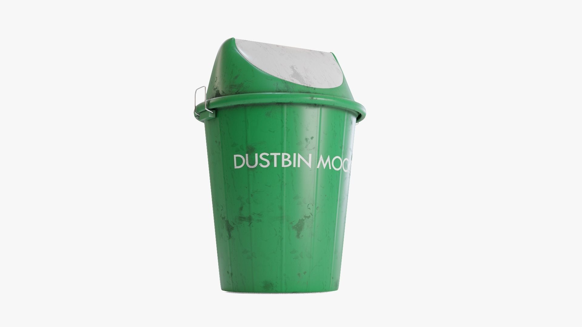 Dustbin 2 trash can 3D model_2