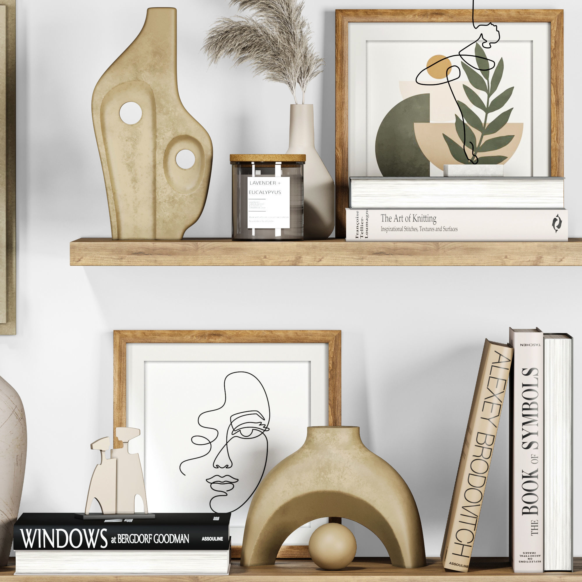 decorative set Vol011 3D model_4