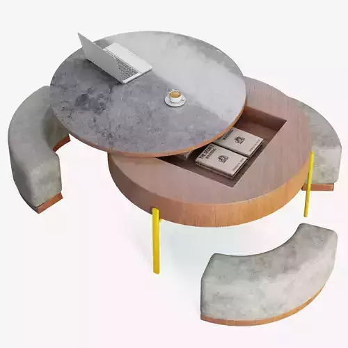 Modern chair and table