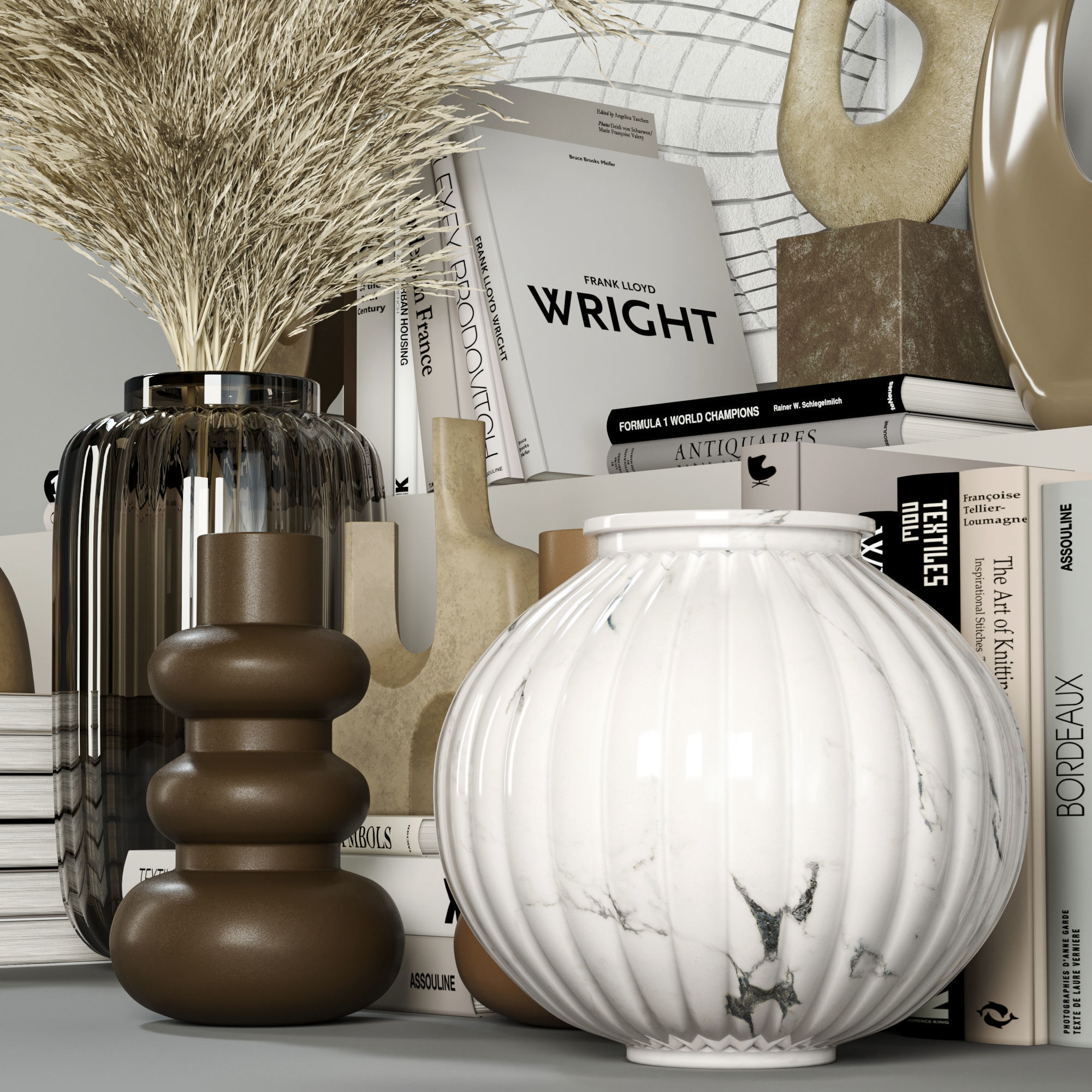 decorative set Vol012 3D model_1