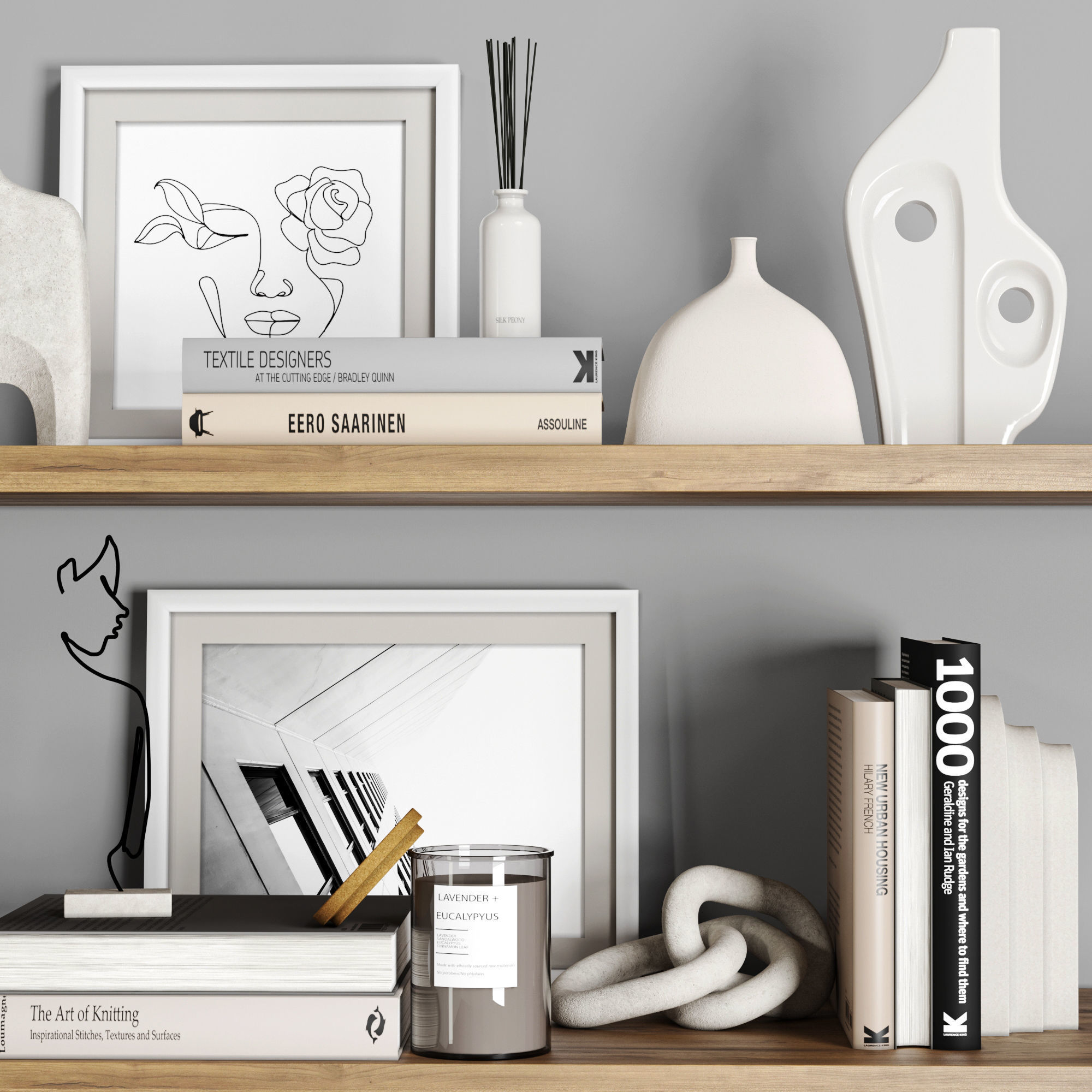 decorative set Vol013 3D model_1