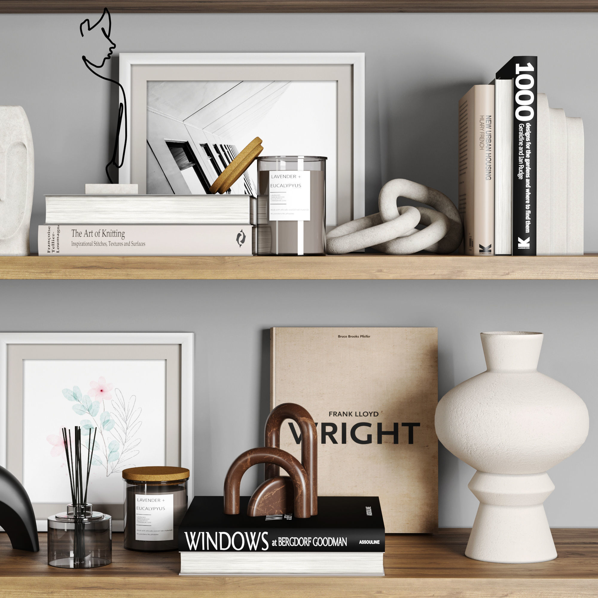 decorative set Vol013 3D model_4