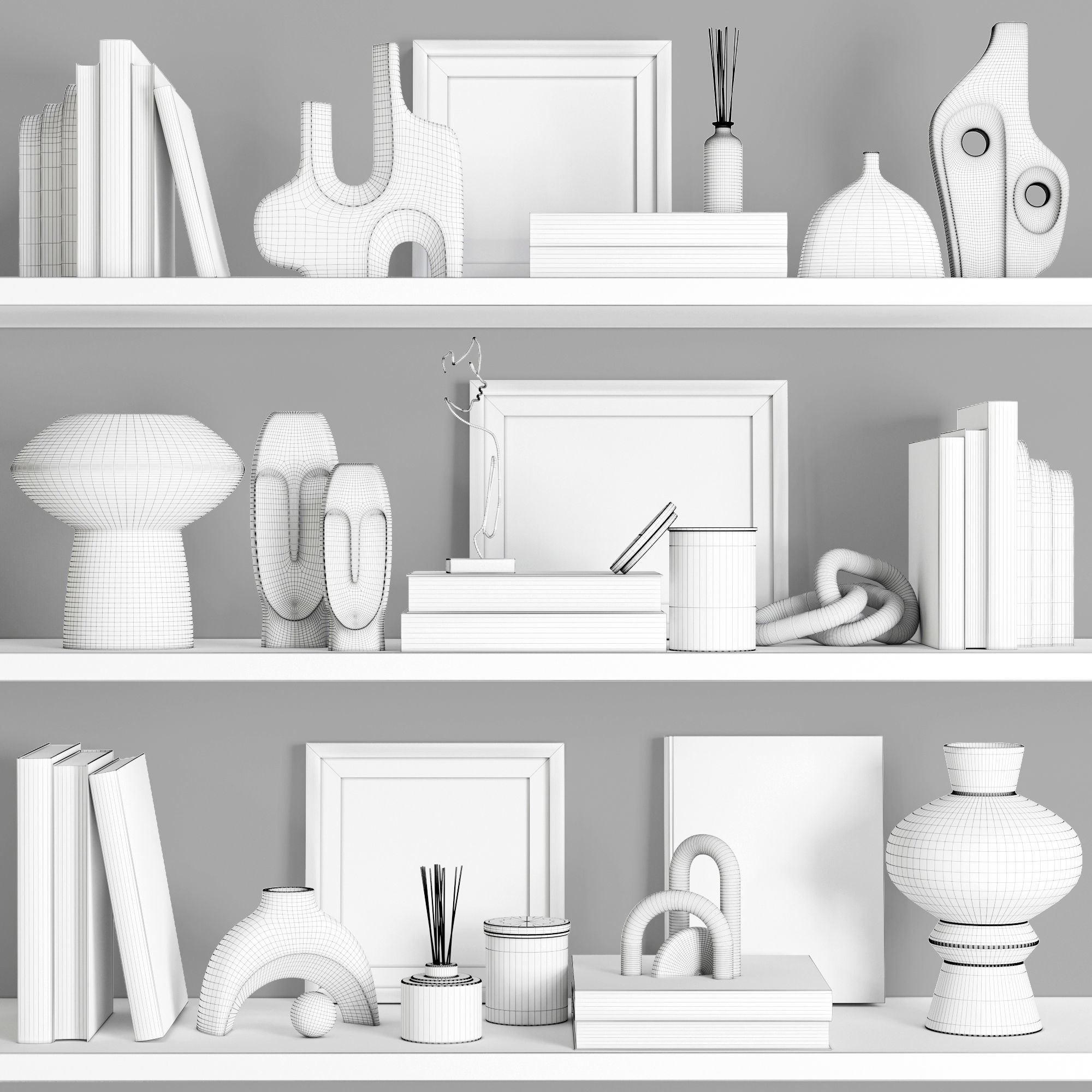 decorative set Vol013 3D model_5