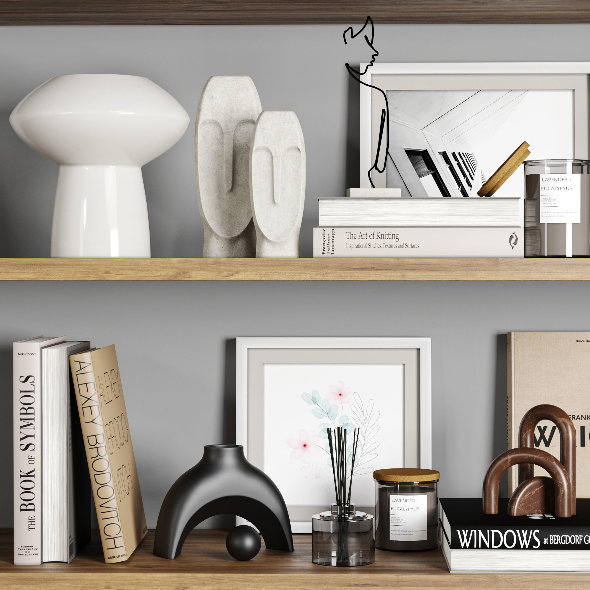 decorative set Vol013 3D model_3