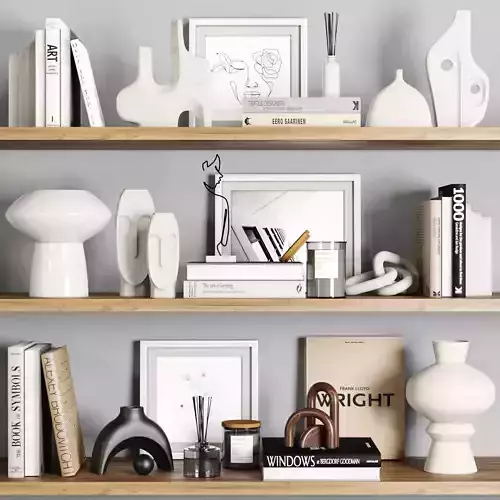 decorative set Vol013 3D model