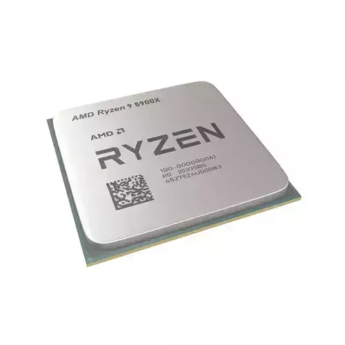 AMD Ryzen 9 5900X CPU V1 001 3D model