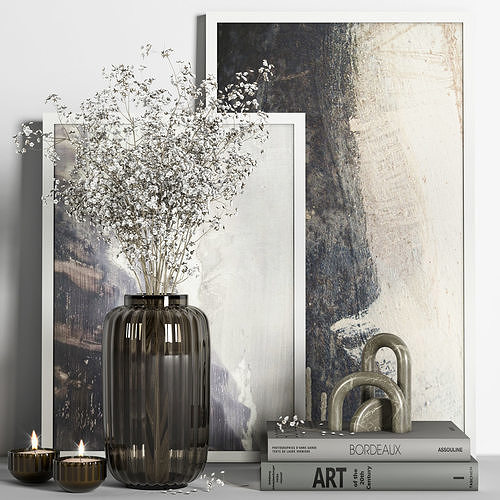 decorative set Vol014 3D model