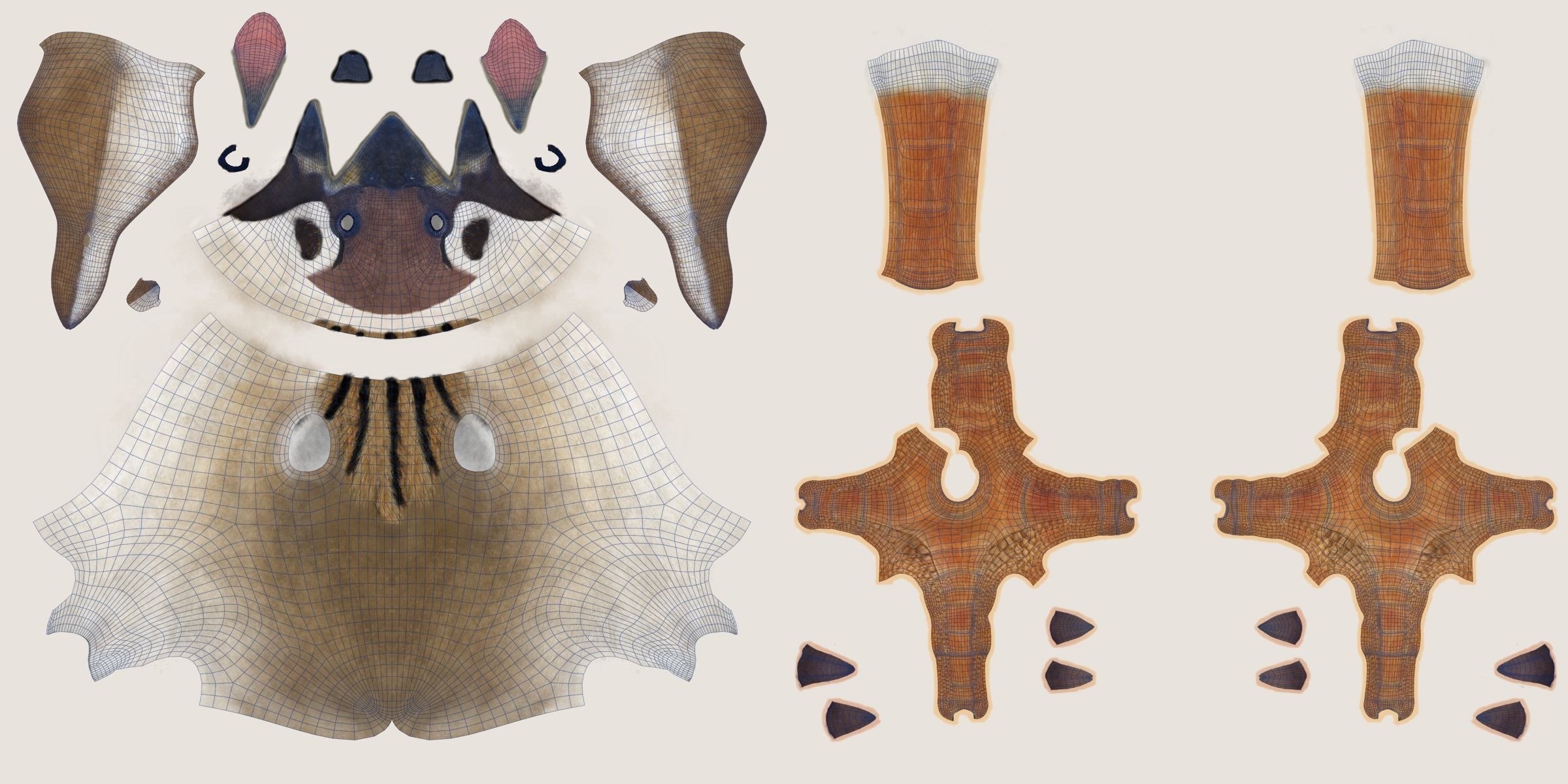 Sparrow Animated VFX Grace 3D model_38