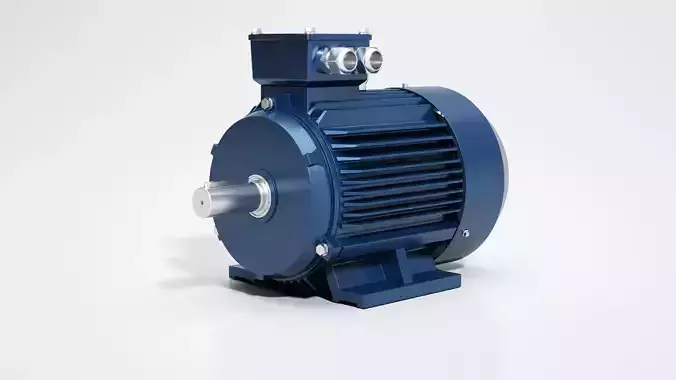 Electric motor 3D model