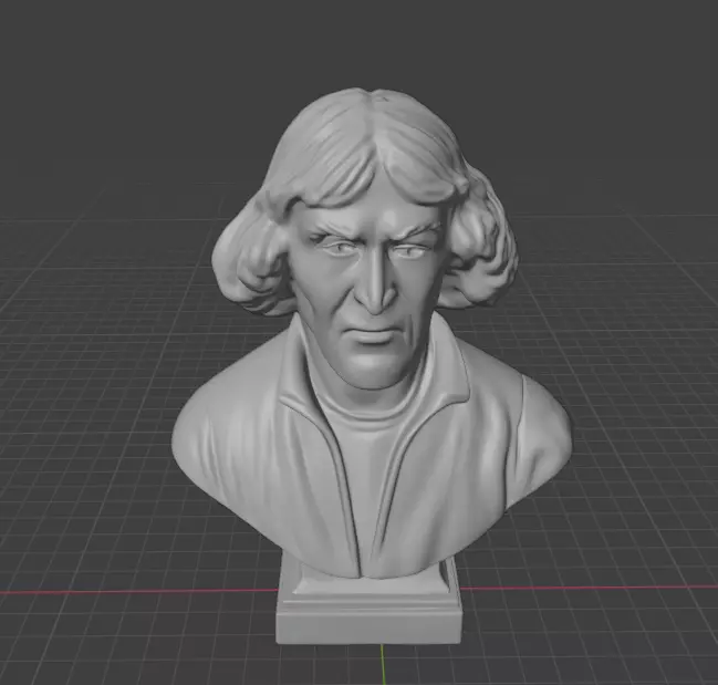 Nicolaus Copernicus 3D print model_14