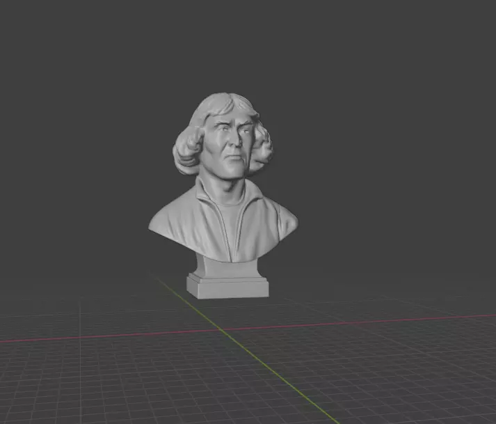 Nicolaus Copernicus 3D print model_9
