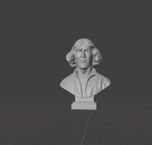 Nicolaus Copernicus 3D print model_6