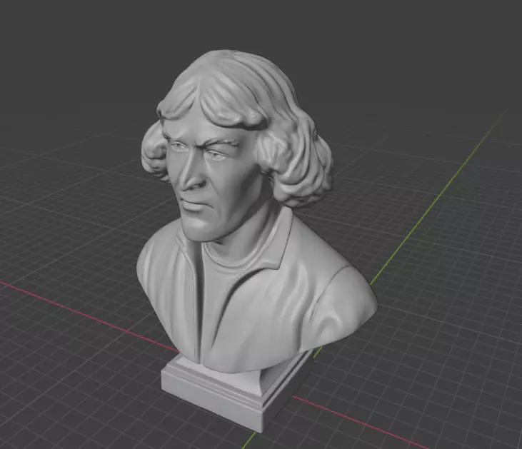 Nicolaus Copernicus 3D print model_12