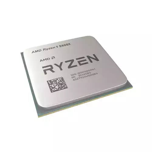 AMD Ryzen 7 5800X CPU V1 001 3D model