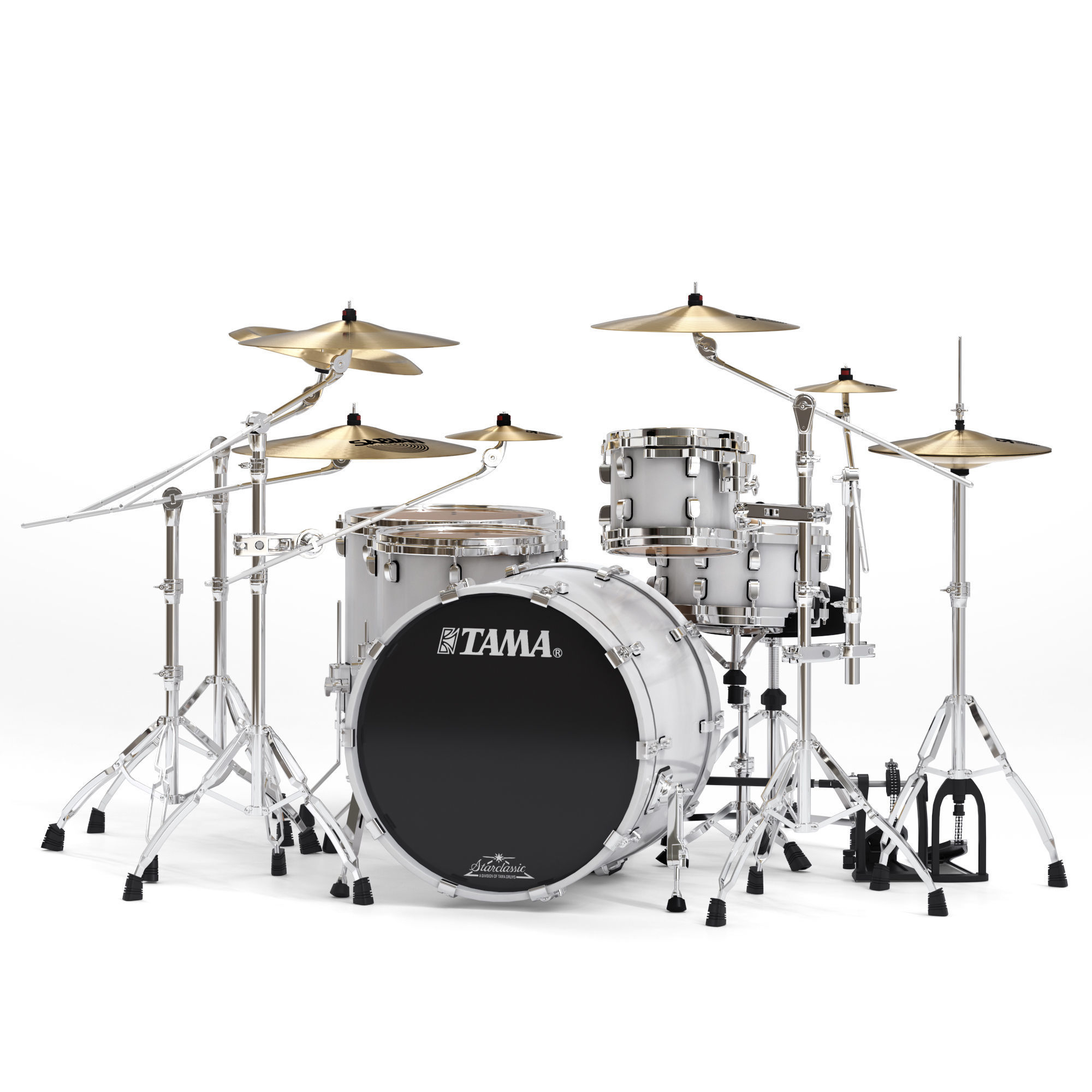Tama Performer Drum Kit 3D model_2