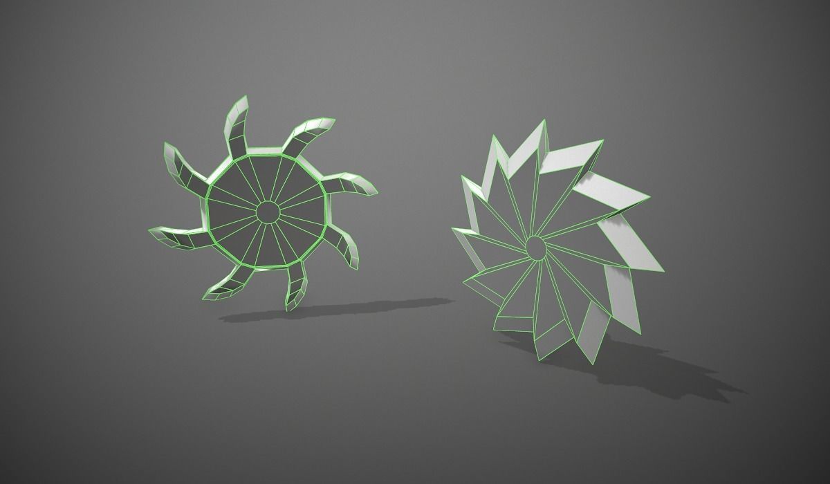 Obstacle for Game hyper casual Low-poly 3D model_19