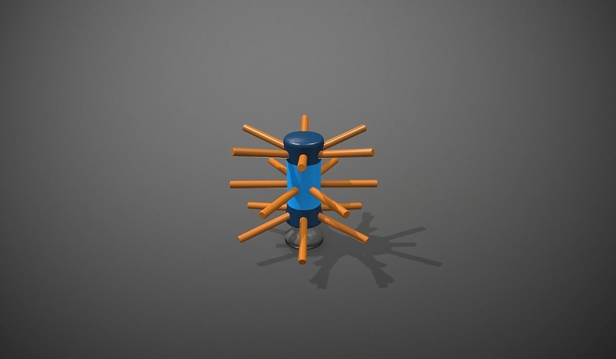 Obstacle for Game hyper casual Low-poly 3D model_6