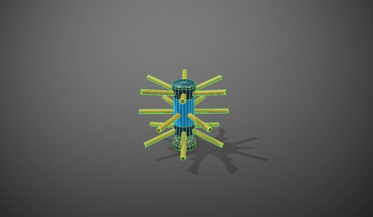 Obstacle for Game hyper casual Low-poly 3D model_7